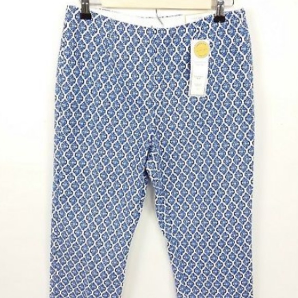 Charter Club Ankle Leg Pants Iconic Print - 38 - Picture 2 of 4